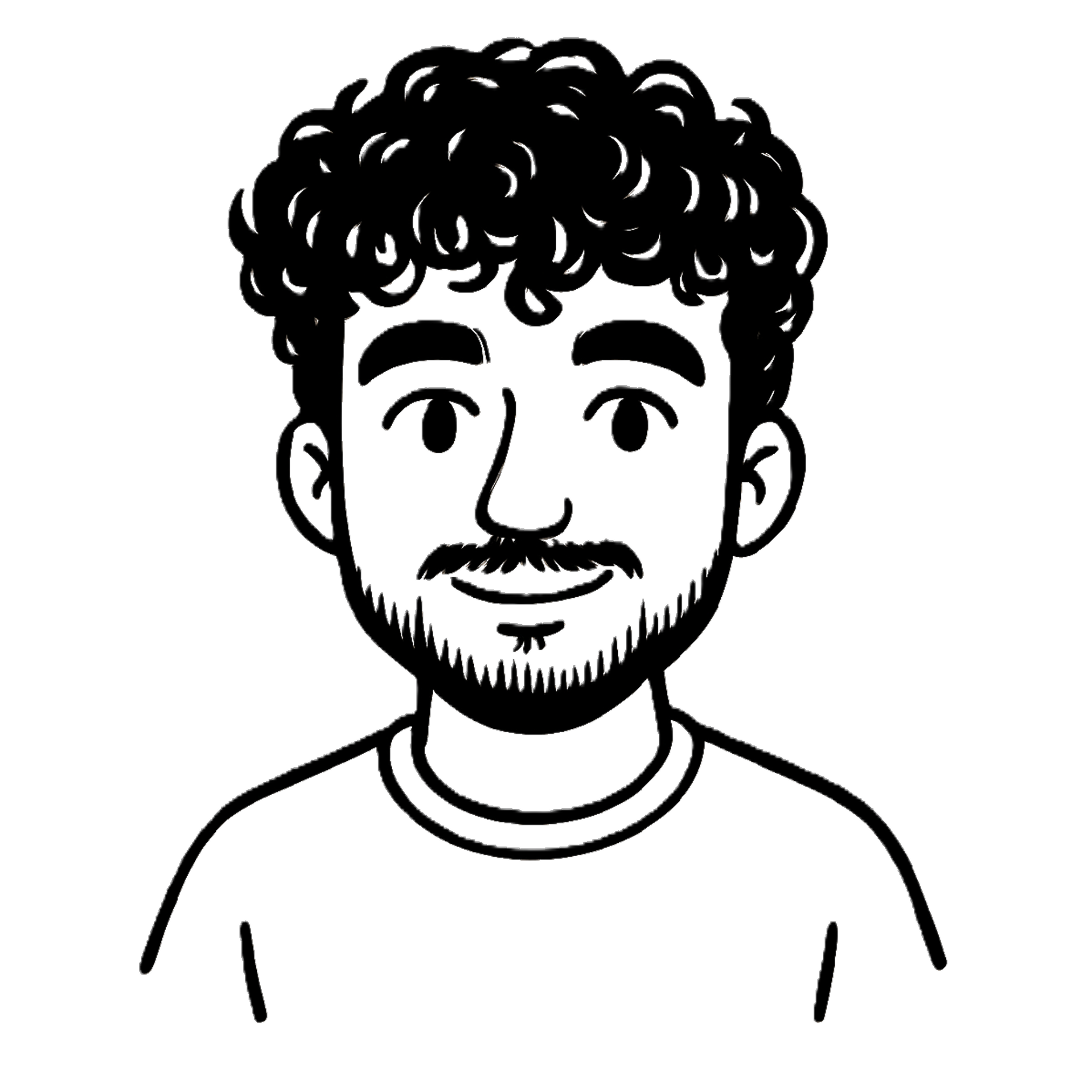 Francisco's profile caricature